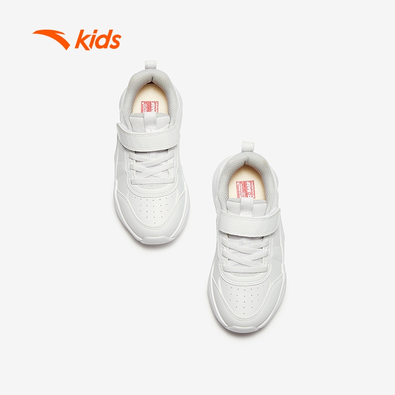 ANTA Boys Little Kids 4-7 Years Casual Shoes Comfortable White Sports Shoes 3125D9928