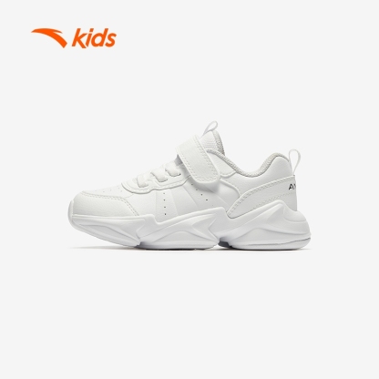 ANTA Boys Little Kids 4-7 Years Casual Shoes Comfortable White Sports Shoes 3125D9928
