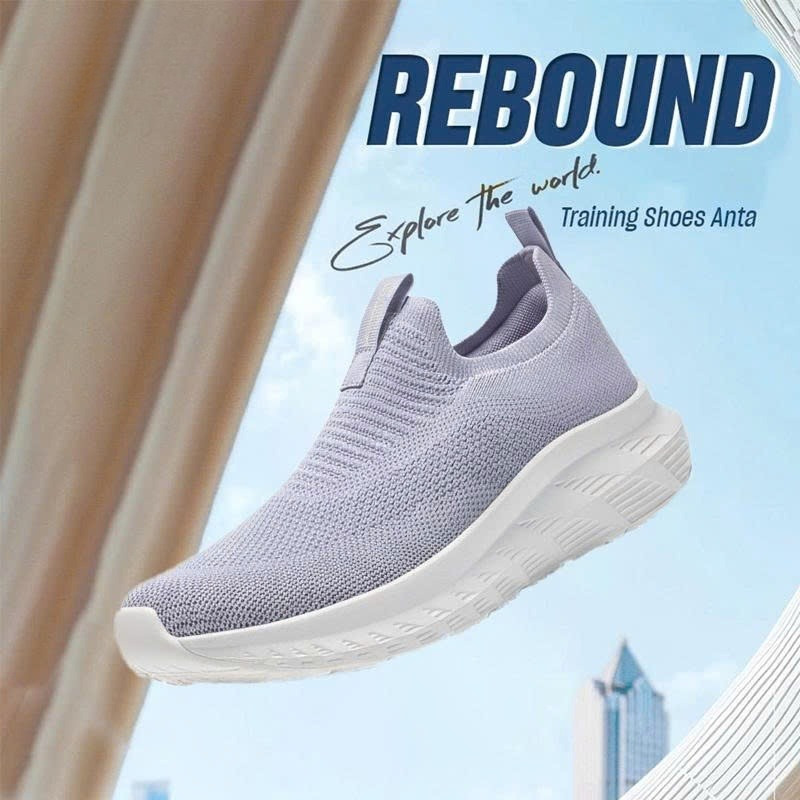ANTA Women SLIP ON Training Shoes Rebound Sports Shoes