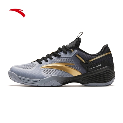 ANTA Men Badminton Shoes Stable Anti-skid Breathable Table Tennis Shoes 9124F4401