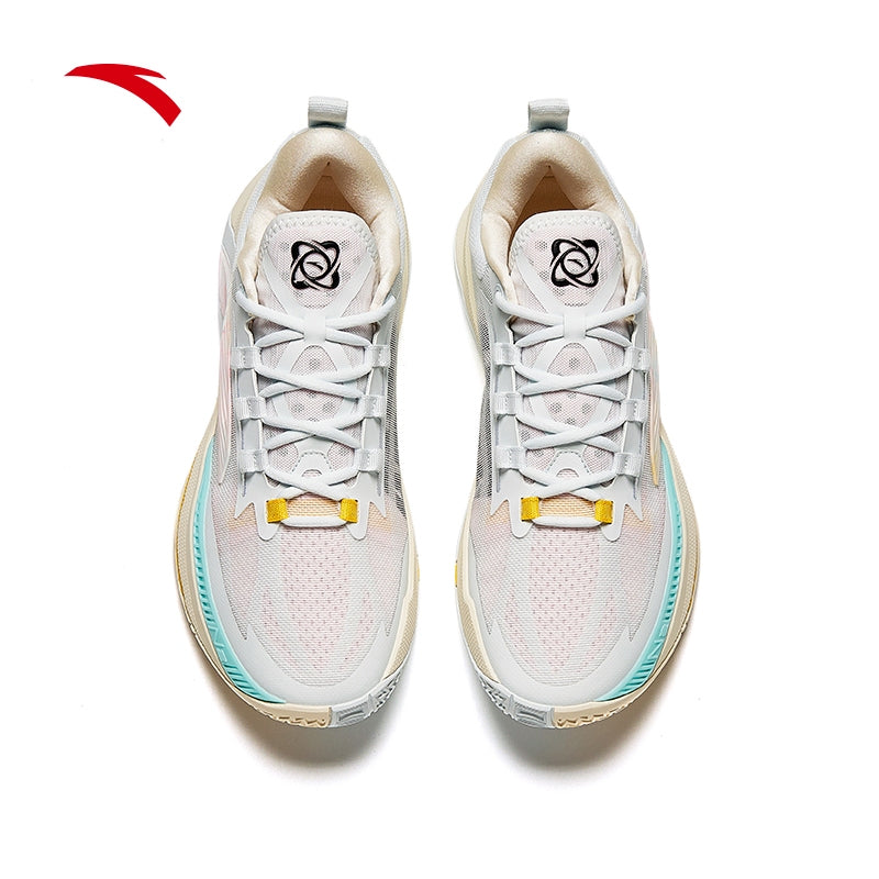 DD ZAP 1 Men White/Pink Basketball Shoes