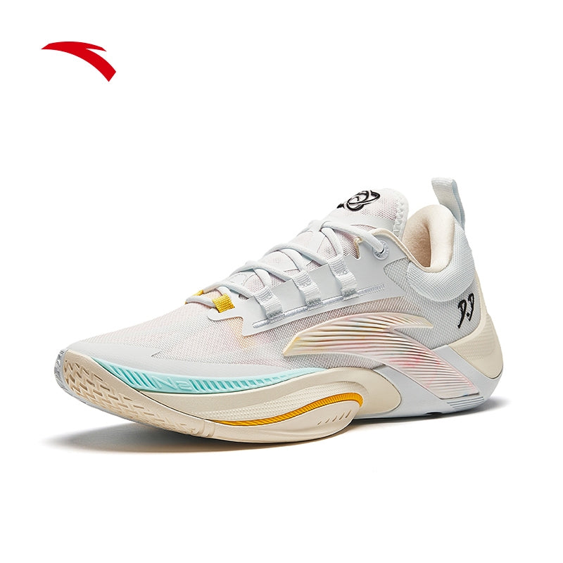 DD ZAP 1 Men White/Pink Basketball Shoes