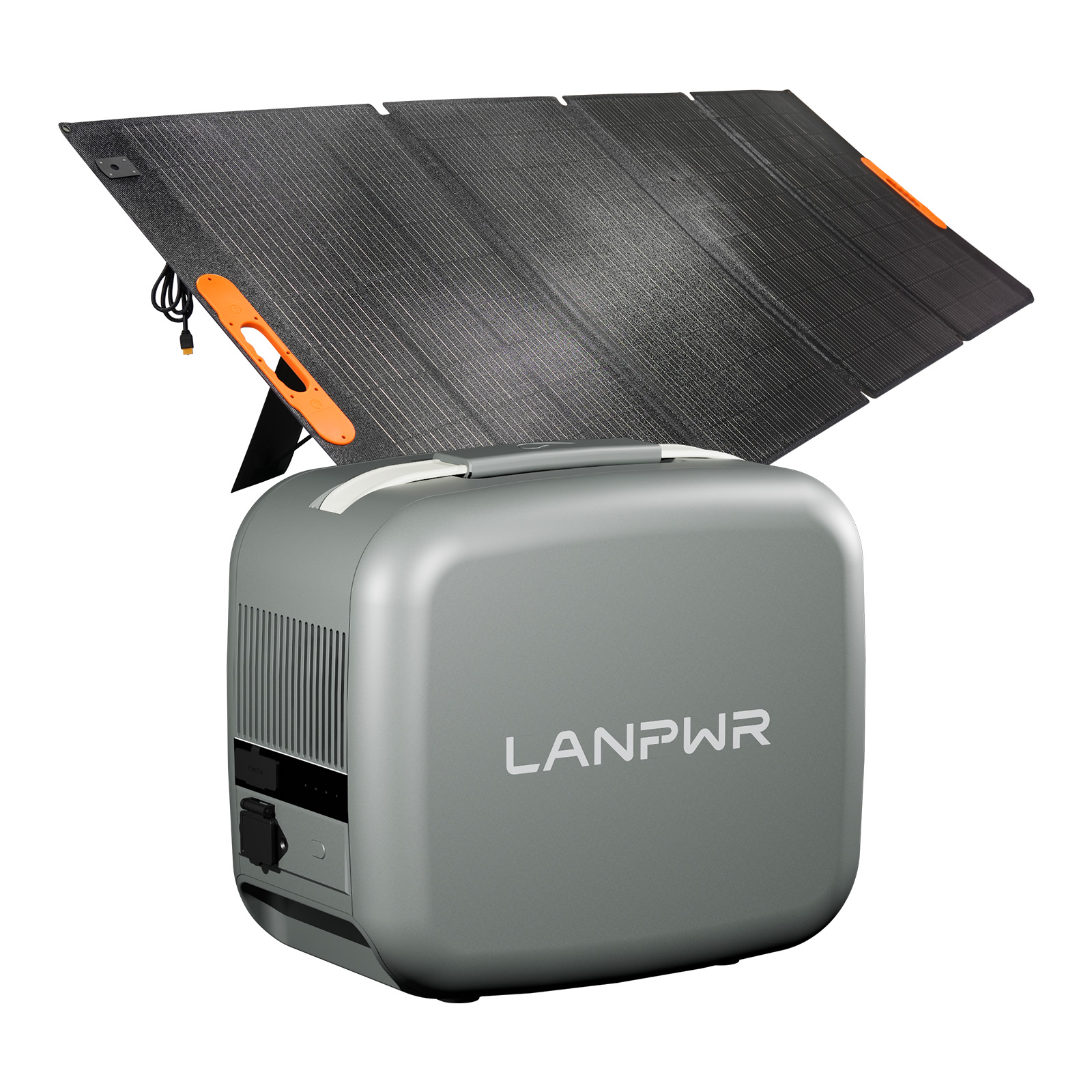 LANPWR D3-1000 Portable Power Station 1004Wh Capacity, 300W Load, Compact Design, Solar Charging