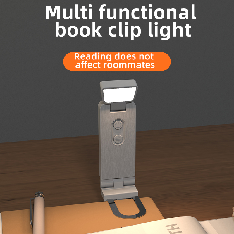 Versatile Portable Eyecare Book Clip Light