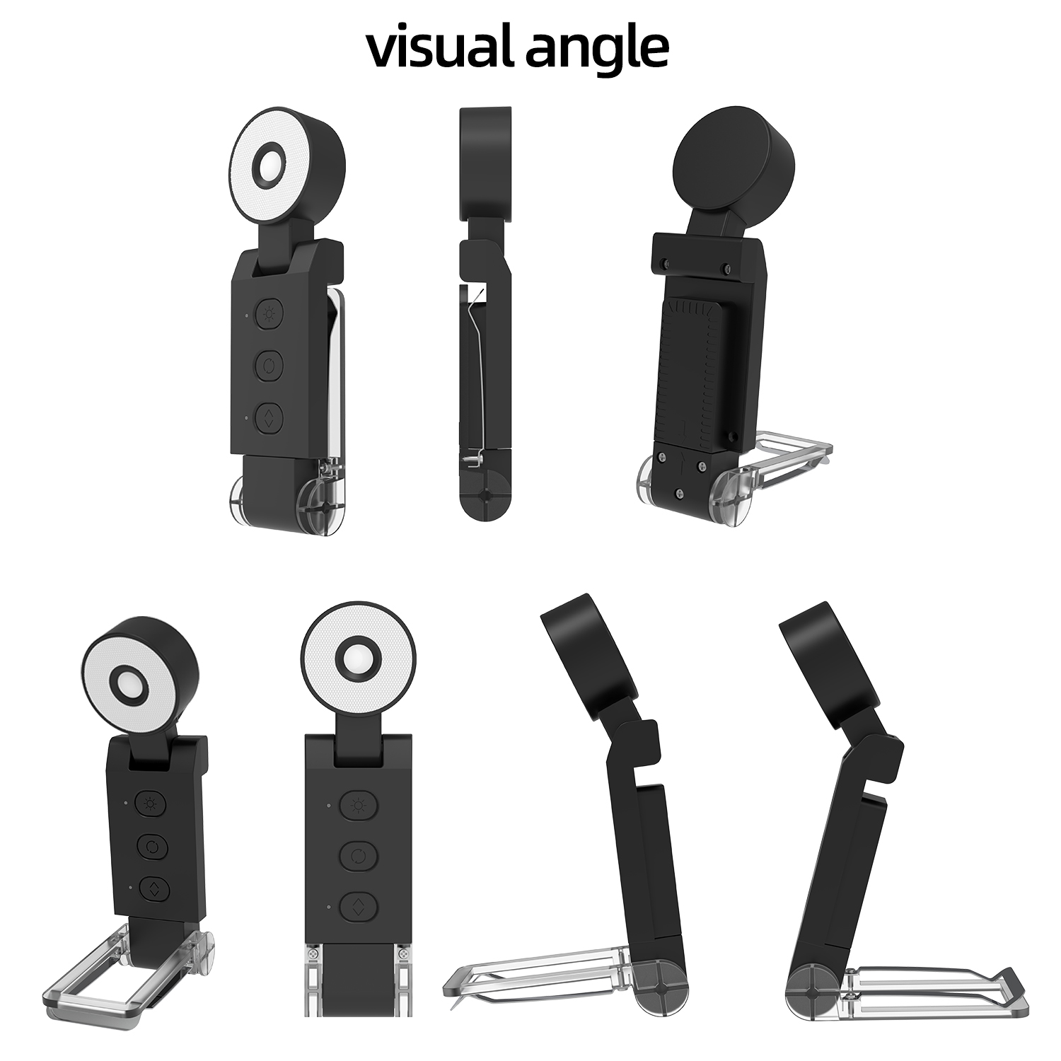 Functional Portable Eyecare Book Clip Light