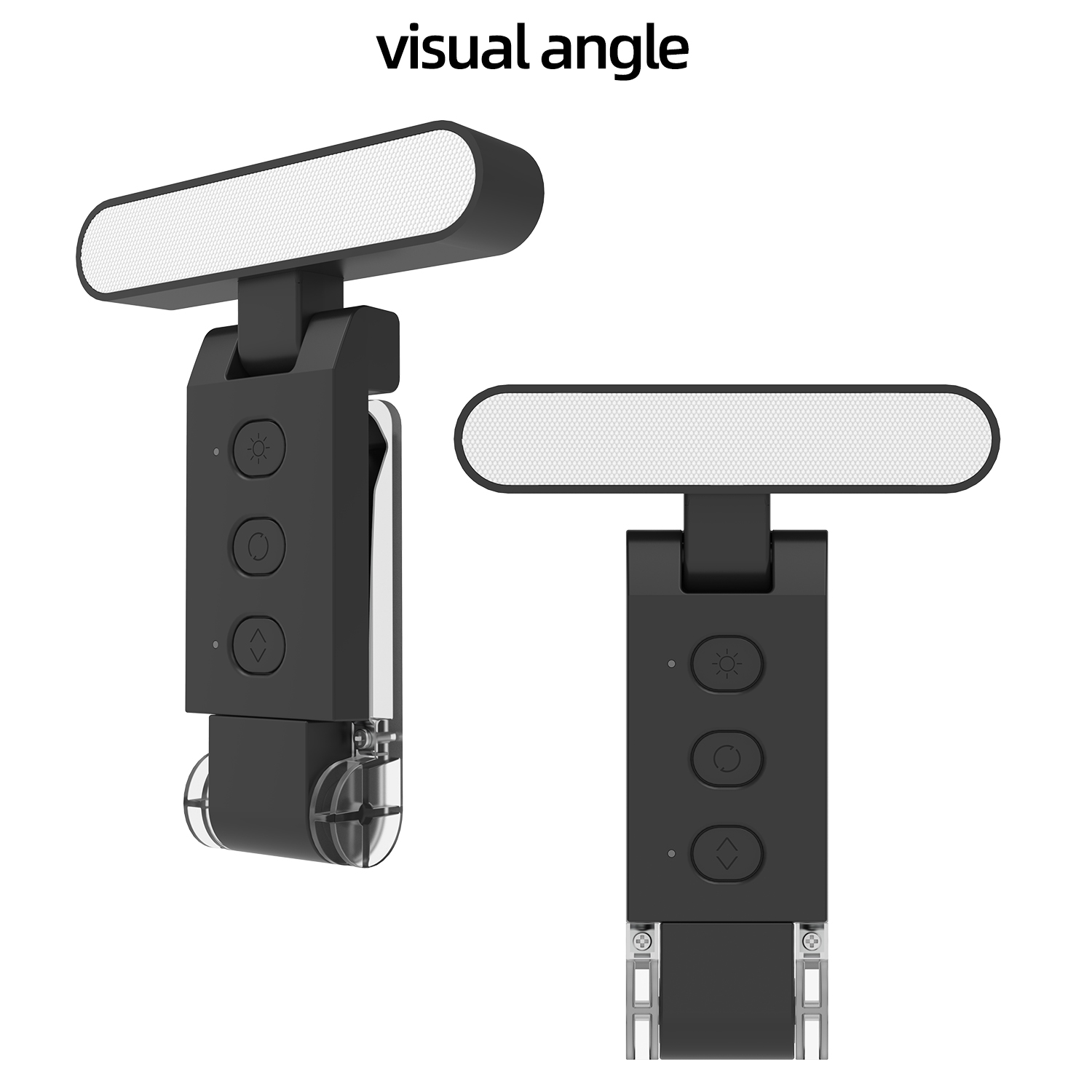 Portable Eyecare Reading Book Clip Light