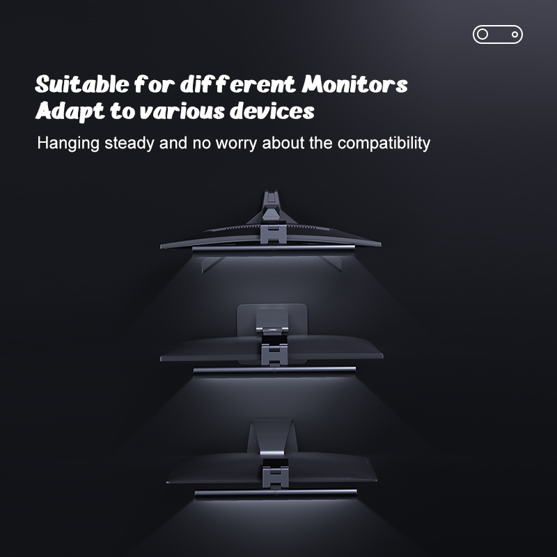 Wireless Desktop Laptop Monitor Light With Rechargeable Battery