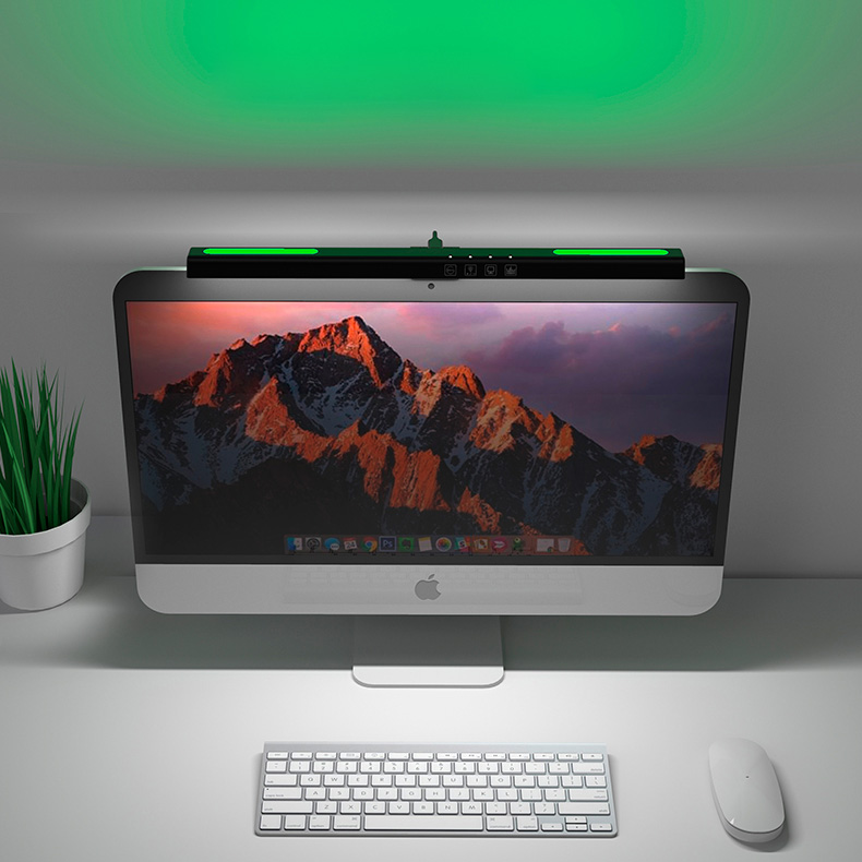 Eye Caring Space Saving Computer Monitor Light Bar