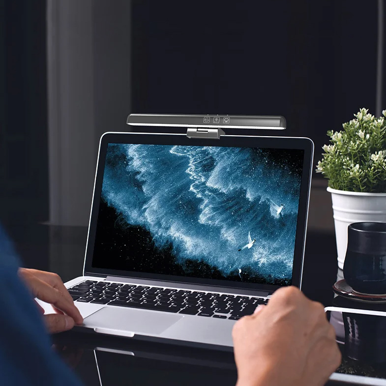 Portable Mini Laptop Monitor Hanging Light