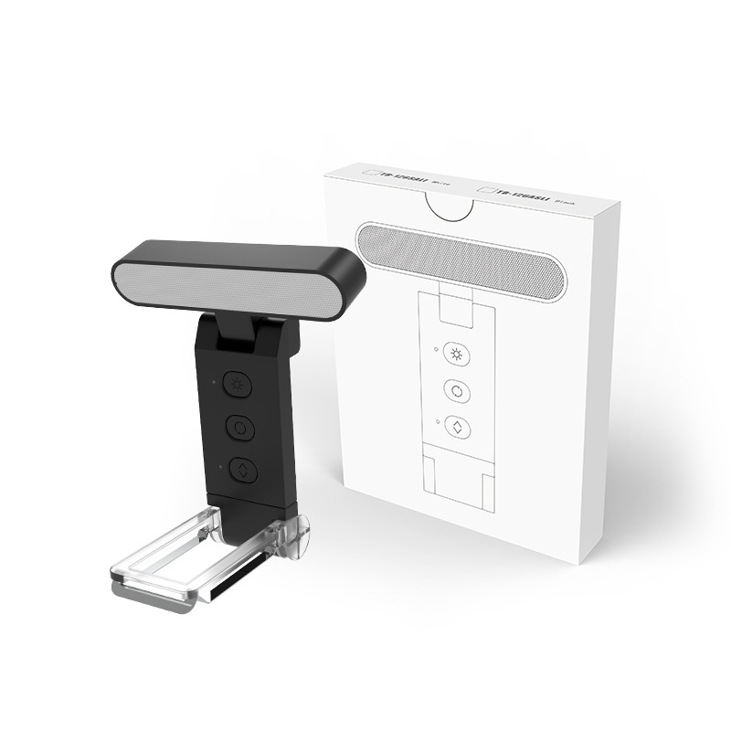 Portable Eyecare Reading Book Clip Light