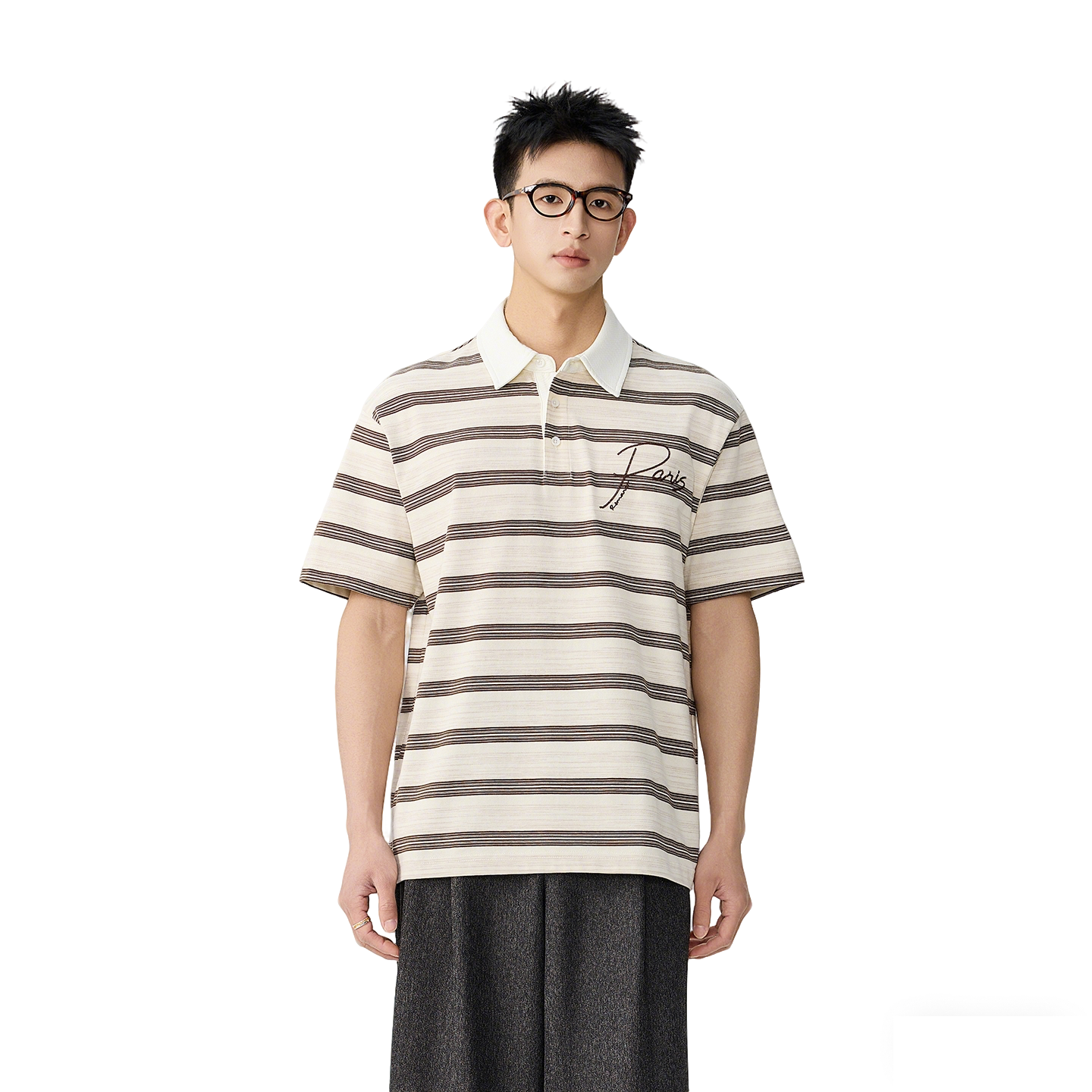 冰感透氣男士Polo衫 慵懶通勤氛圍感拉滿