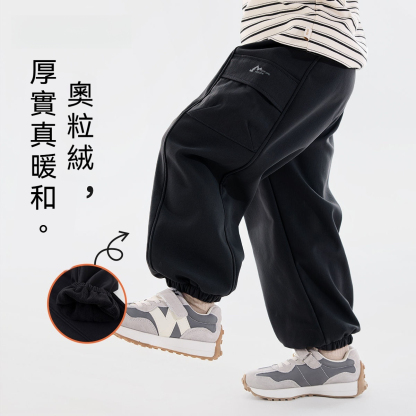 童裝兒童加絨褲子冬季寶寶長褲冬款男童女童冬裝