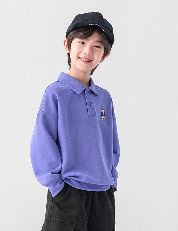 青藤紫側身