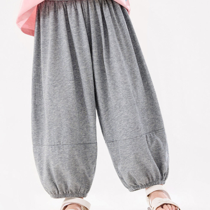 Girls' Physical Mosquito Repellent Pants Summer Wear Girls' Pants 2026 Summer New Style Baby Girls' Casual Pants