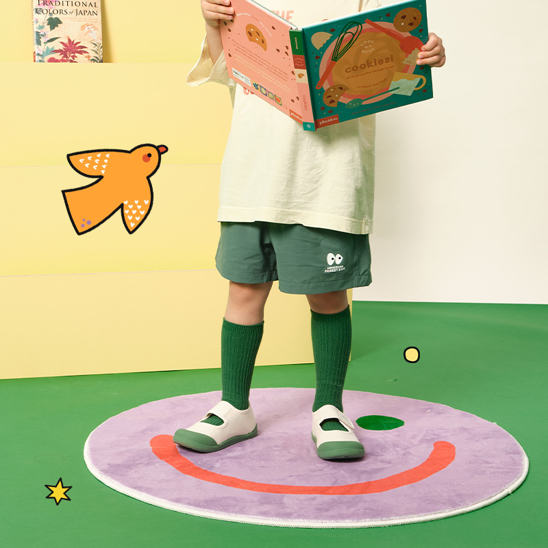 帆布鞋春夏中小童男女童幼儿园室内鞋儿童防滑小白鞋子