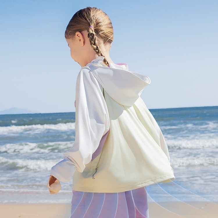 兒童防曬衣女童男孩夏季新款薄防曬服防紫外線皮膚衣
