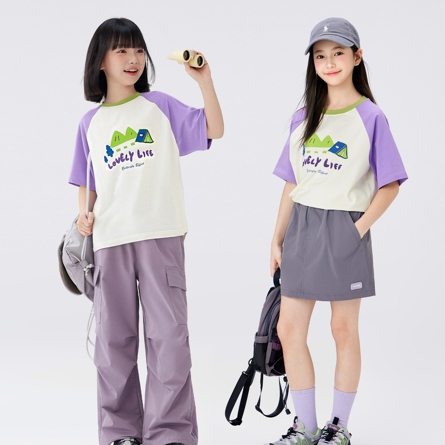 女童A類短袖T恤兒童夏季2026新款女孩大童半袖上衣小冰T