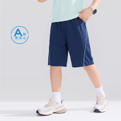 男童短褲夏季薄款透氣兒童五分褲2026新款中大童速乾中褲