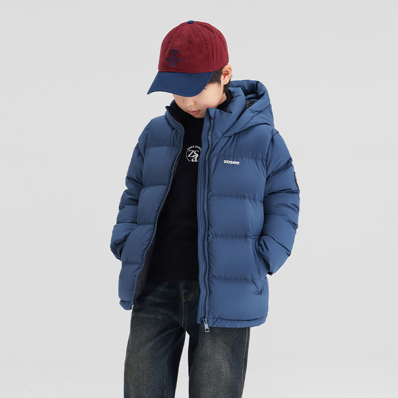 男童羽絨服冬季加厚短款極寒麵包服2026新款兒童三防外套