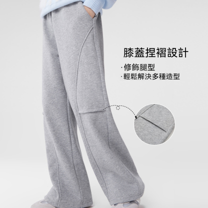 加絨褲子秋冬款保暖兒童一體絨長褲2026新款中大童運動褲