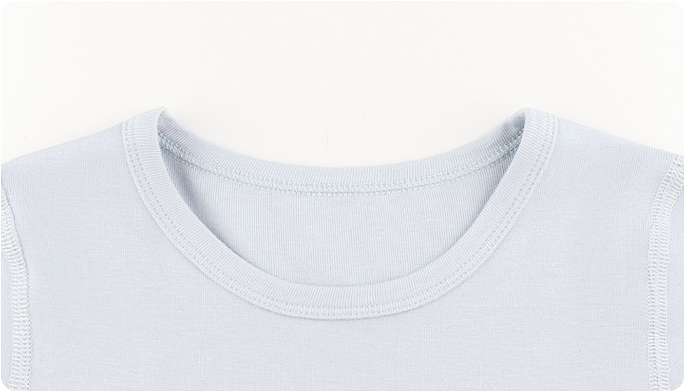 Crew Neck and Stitching Details