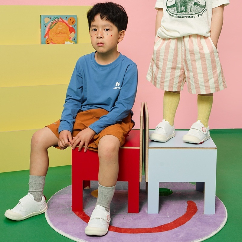 兒童帆布鞋2026春季女童小白鞋男童幼儿園室內鞋寶寶軟底鞋