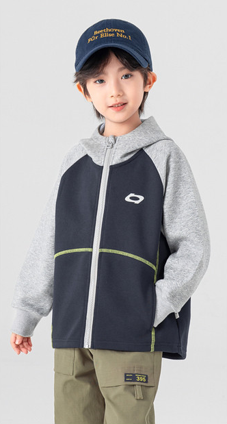 藏青色閉合展示