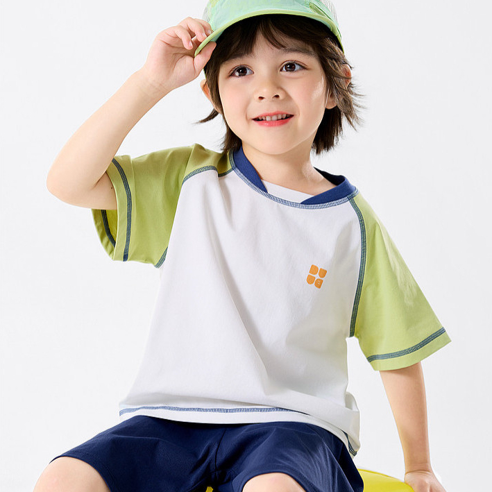 兒童套裝夏季男童短袖短褲兩件套夏裝童裝