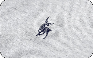 鹿刺繡