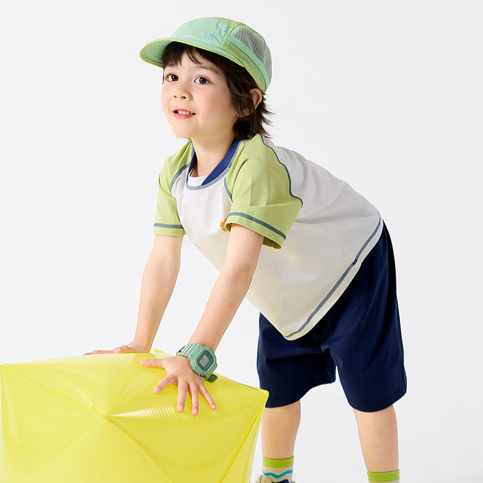 兒童套裝夏季男童短袖短褲兩件套夏裝童裝