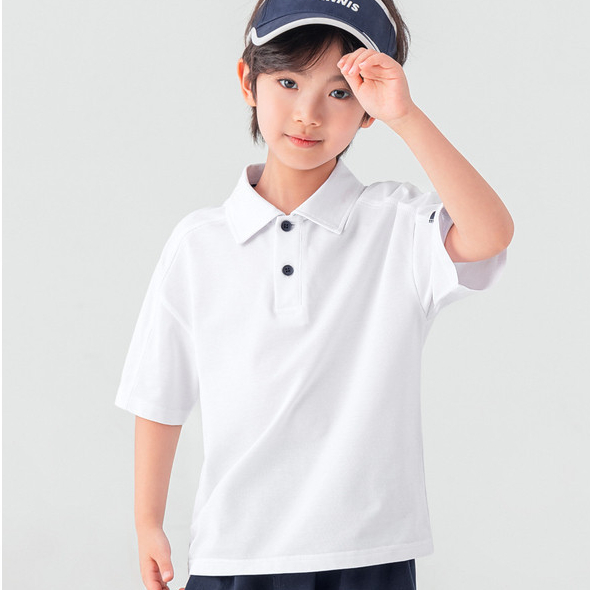 男童短袖polo衫抗菌兒童T恤夏裝2026新款夏季男孩打底半袖