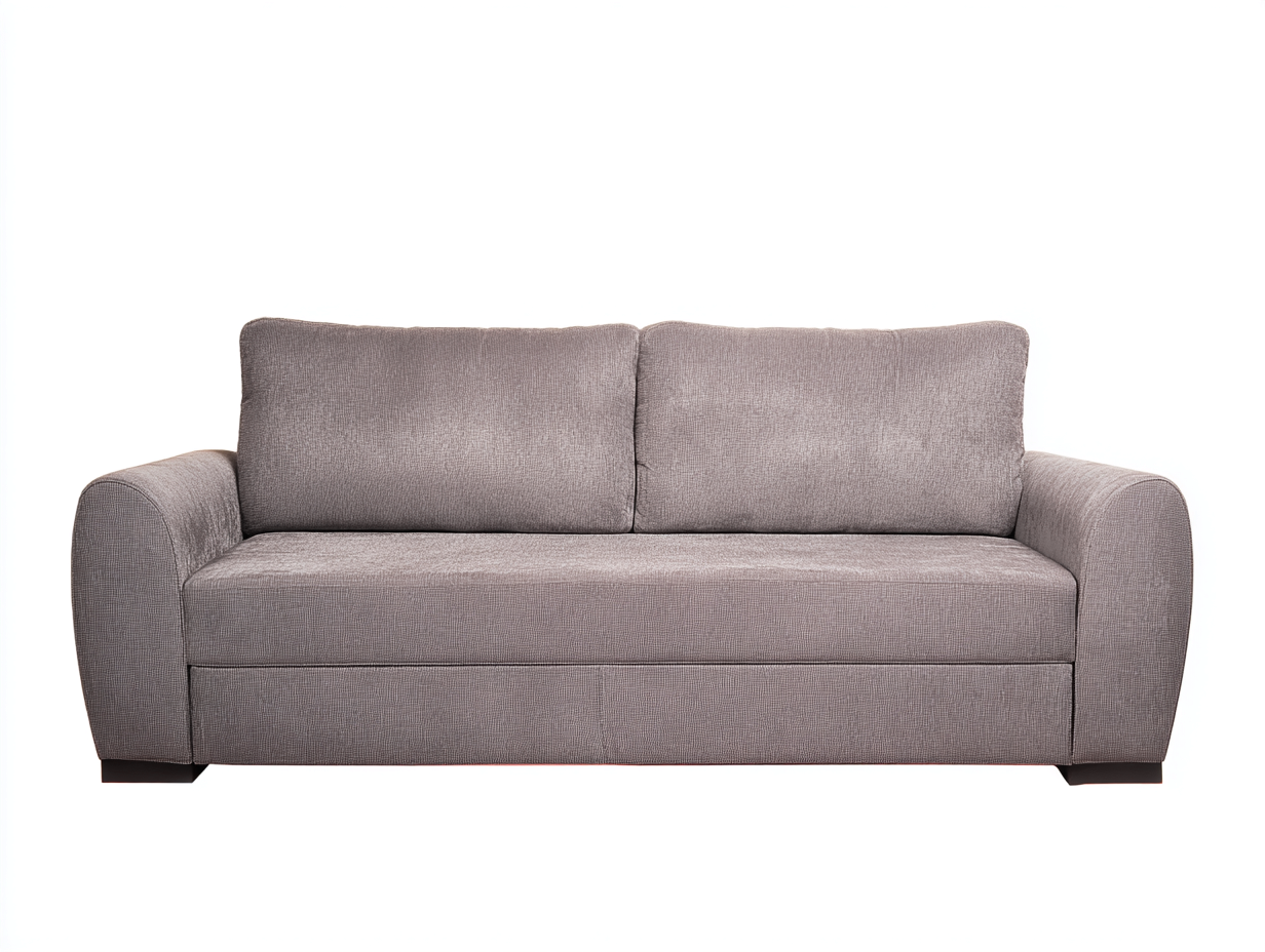 2 Seater Sofa Fabric Upholstered Sofa 170x85x80 cm - Taupe - Modern Living Room Design-Havengoden