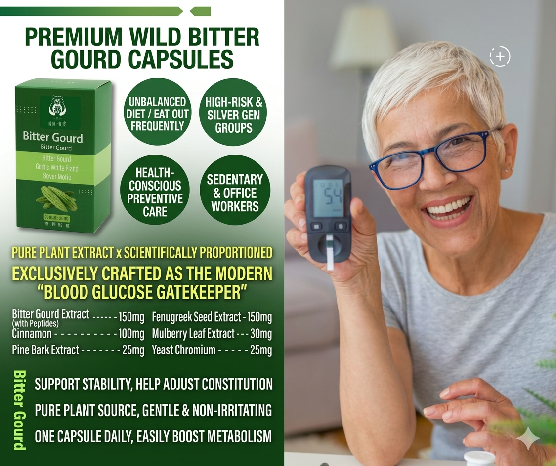 Bitter Melon Peptides + 5 Metabolic Botanical Extracts