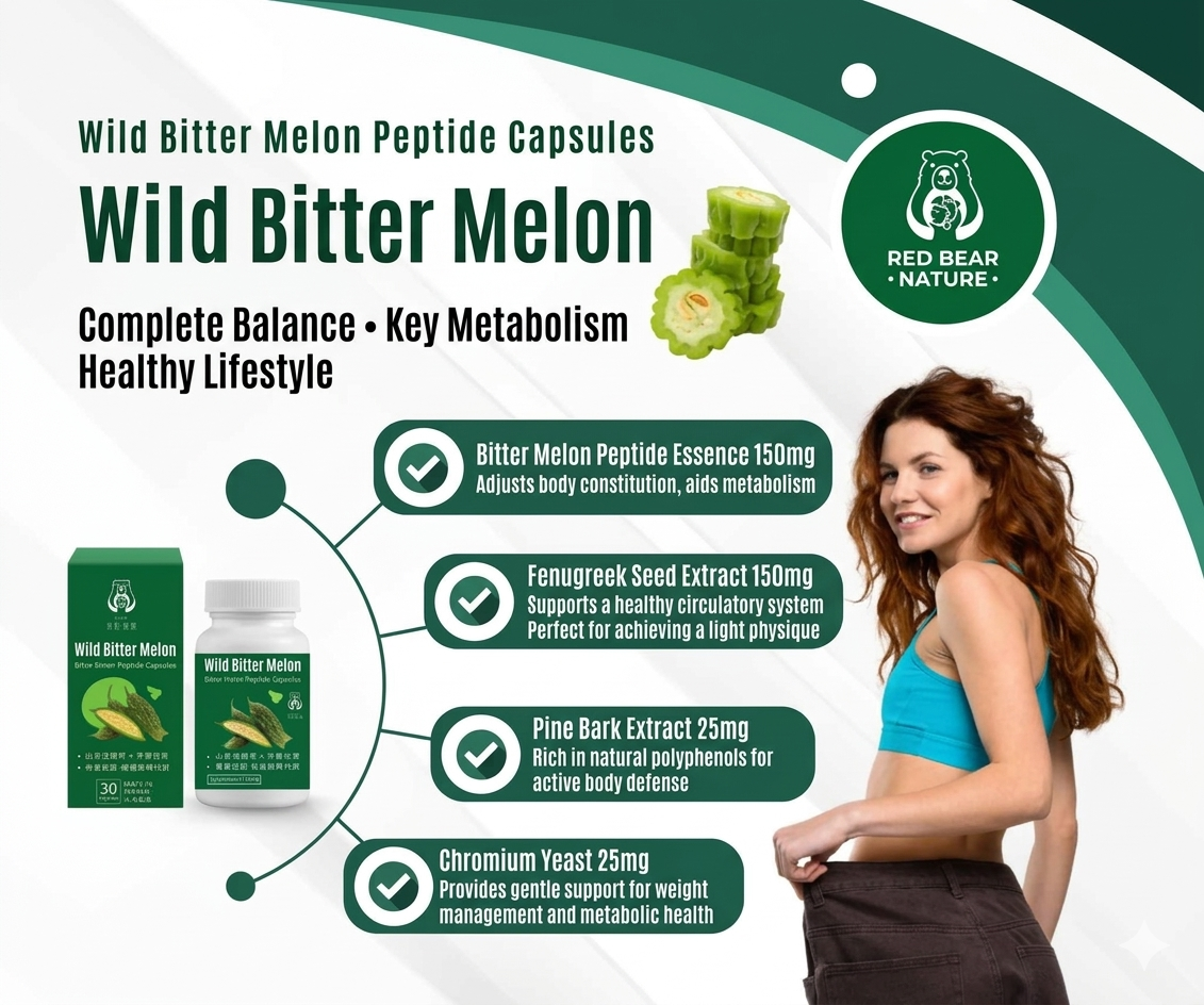 Bitter Melon Peptides + 5 Metabolic Botanical Extracts