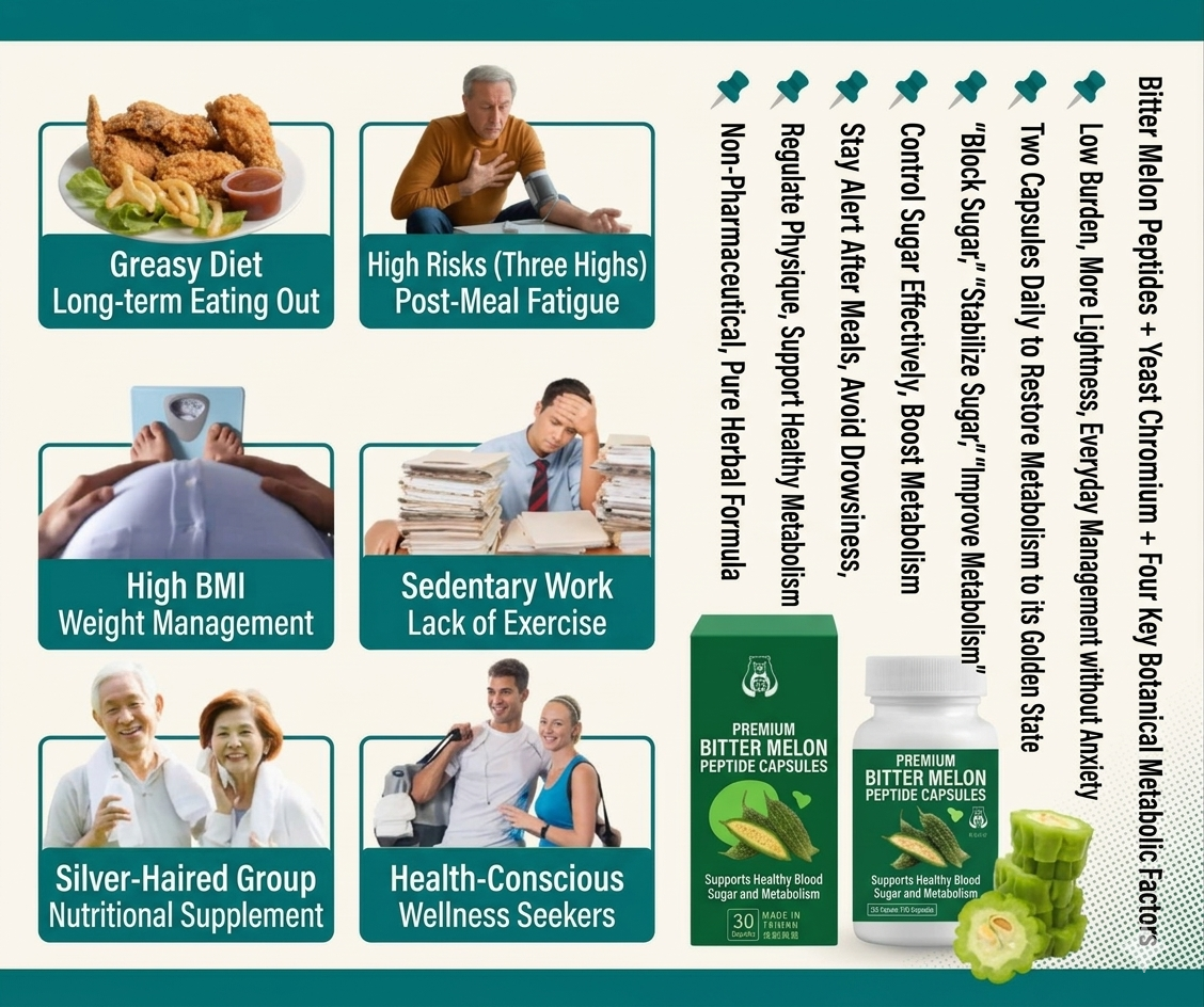 Bitter Melon Peptides + 5 Metabolic Botanical Extracts