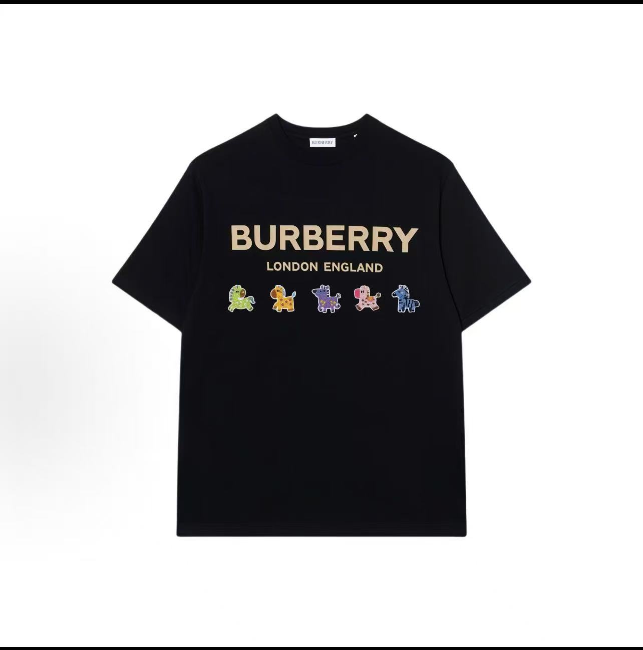 【BURBERRY旗艦店】（バーバリー）クラシックでスタイリッシュな半袖スウェットシャツ00004