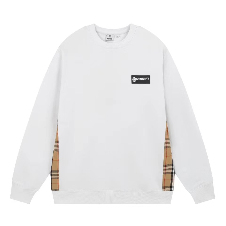 【BURBERRY旗艦店】（バーバリー）クラシックでスタイリッシュな長袖スウェットシャツ00134