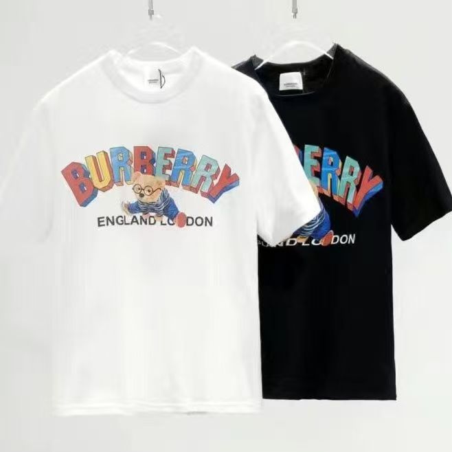 【BURBERRY旗艦店】（バーバリー）クラシックでスタイリッシュな半袖スウェットシャツ00380