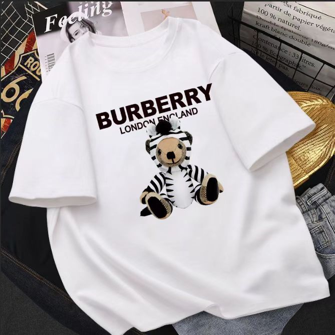 【BURBERRY旗艦店】（バーバリー）クラシックでスタイリッシュな半袖スウェットシャツ00562