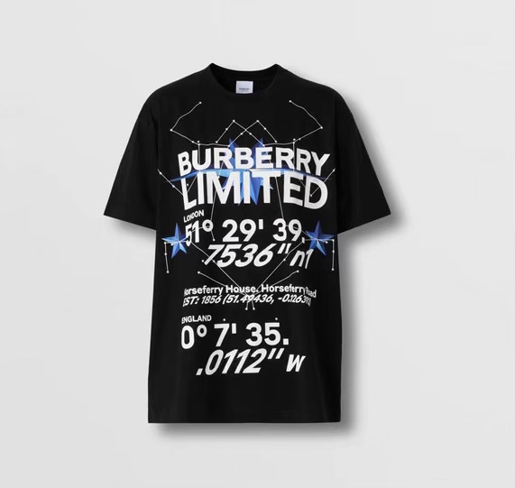 【BURBERRY旗艦店】（バーバリー）クラシックでスタイリッシュな半袖スウェットシャツ00563