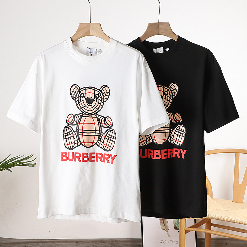 【BURBERRY旗艦店】（バーバリー）クラシックでスタイリッシュな半袖スウェットシャツ01316