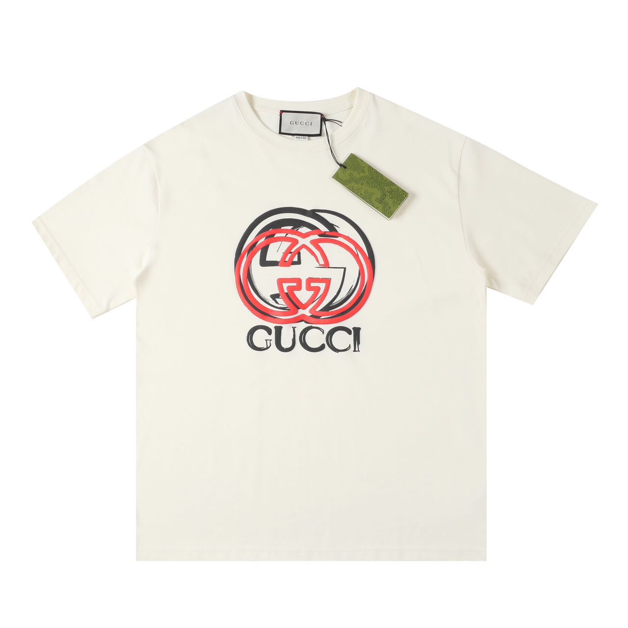 【GUCCI旗艦店】（グッチ）クラシックでスタイリッシュな半袖スウェットシャツ00462