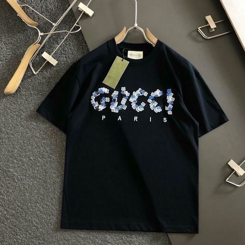 【GUCCI旗艦店】（グッチ）クラシックでスタイリッシュな半袖スウェットシャツ00475
