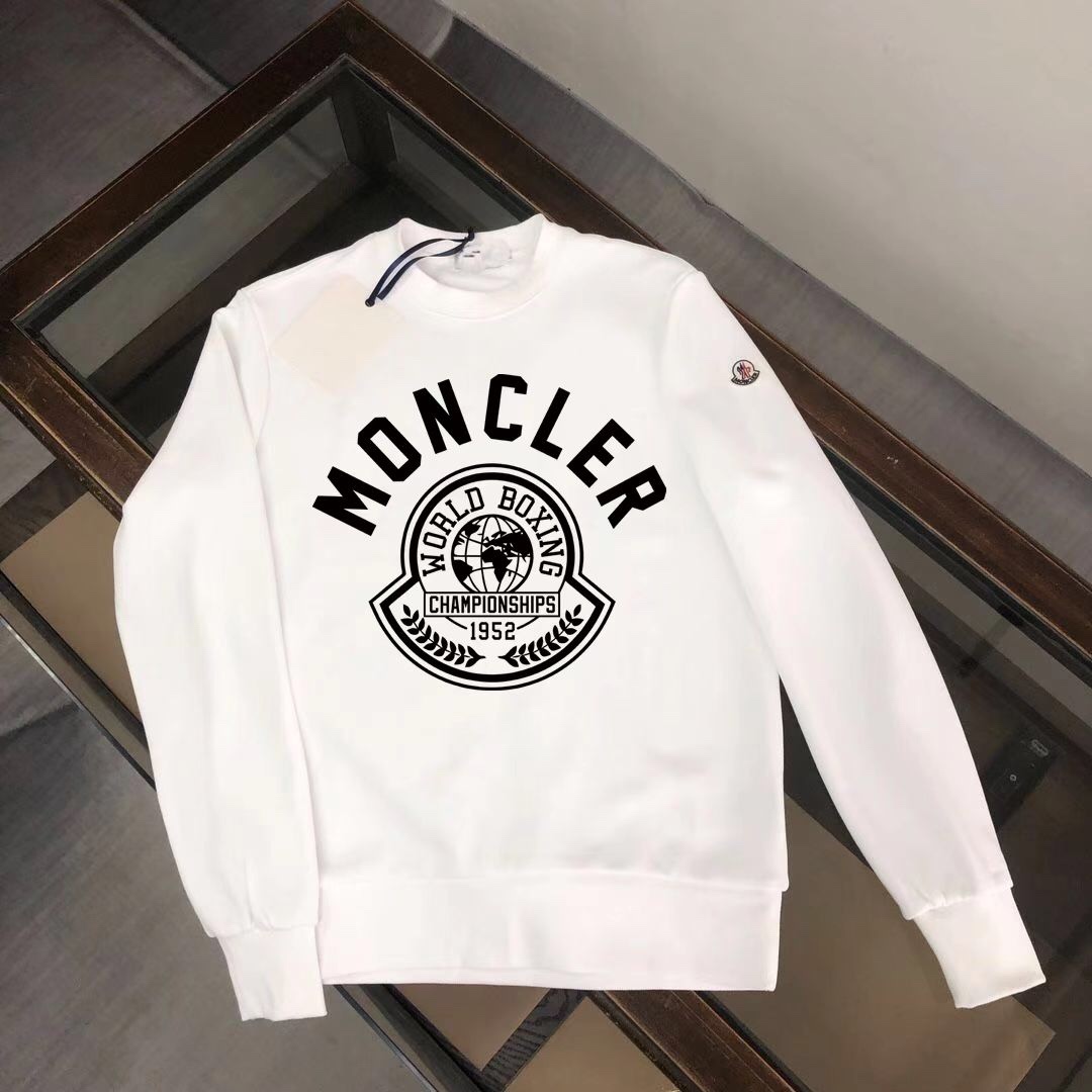【MONCLER旗艦店】（モンクレール）クラシックでスタイリッシュな長袖スウェットシャツ00922