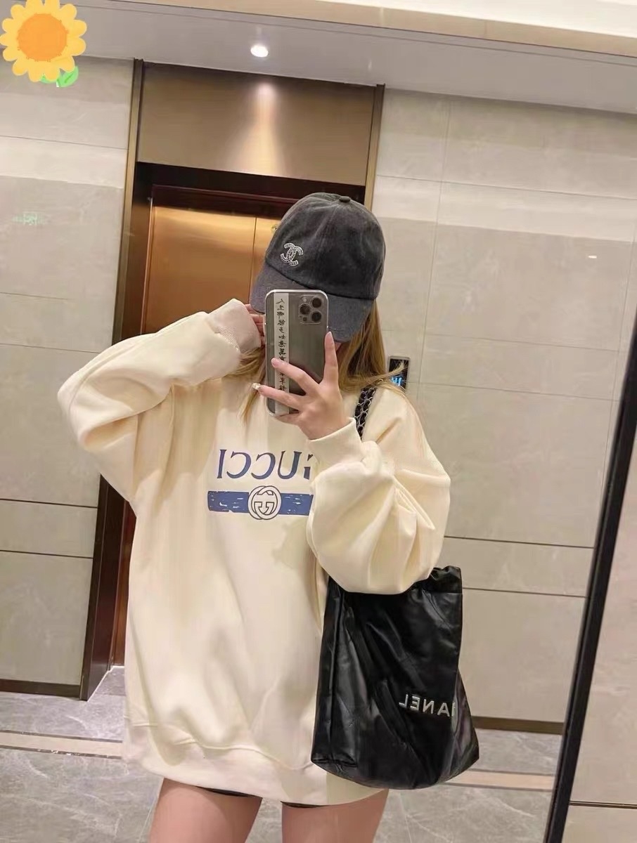 【GUCCI旗艦店】（グッチ）クラシックでスタイリッシュな長袖スウェットシャツ00604