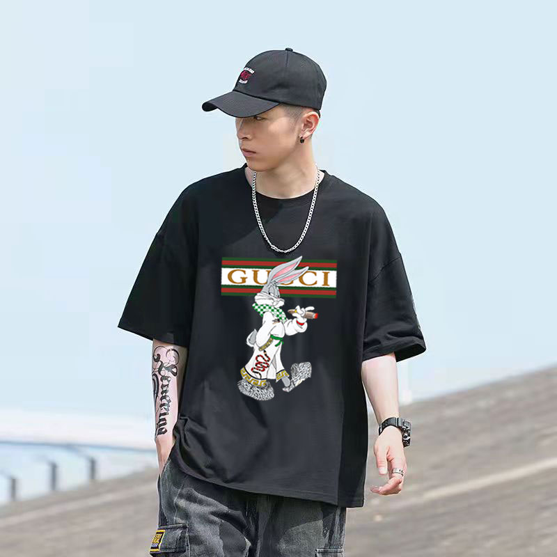 【GUCCI旗艦店】（グッチ）クラシックでスタイリッシュな半袖スウェットシャツ00609