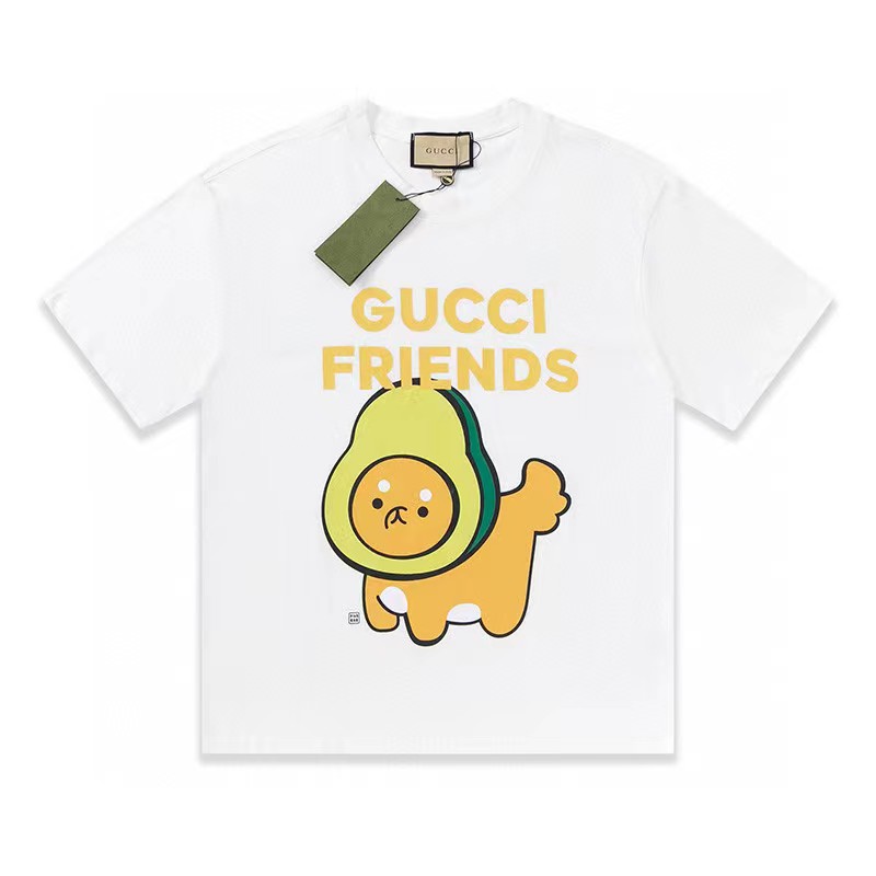 【GUCCI旗艦店】（グッチ）クラシックでスタイリッシュな半袖スウェットシャツ00626