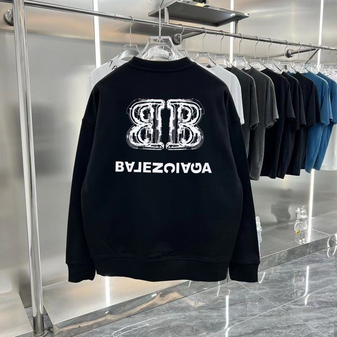 [Copy]【BALENCIAGA旗艦店】（バレンシアガ）クラシックでスタイリッシュな長袖スウェットシャツ00681