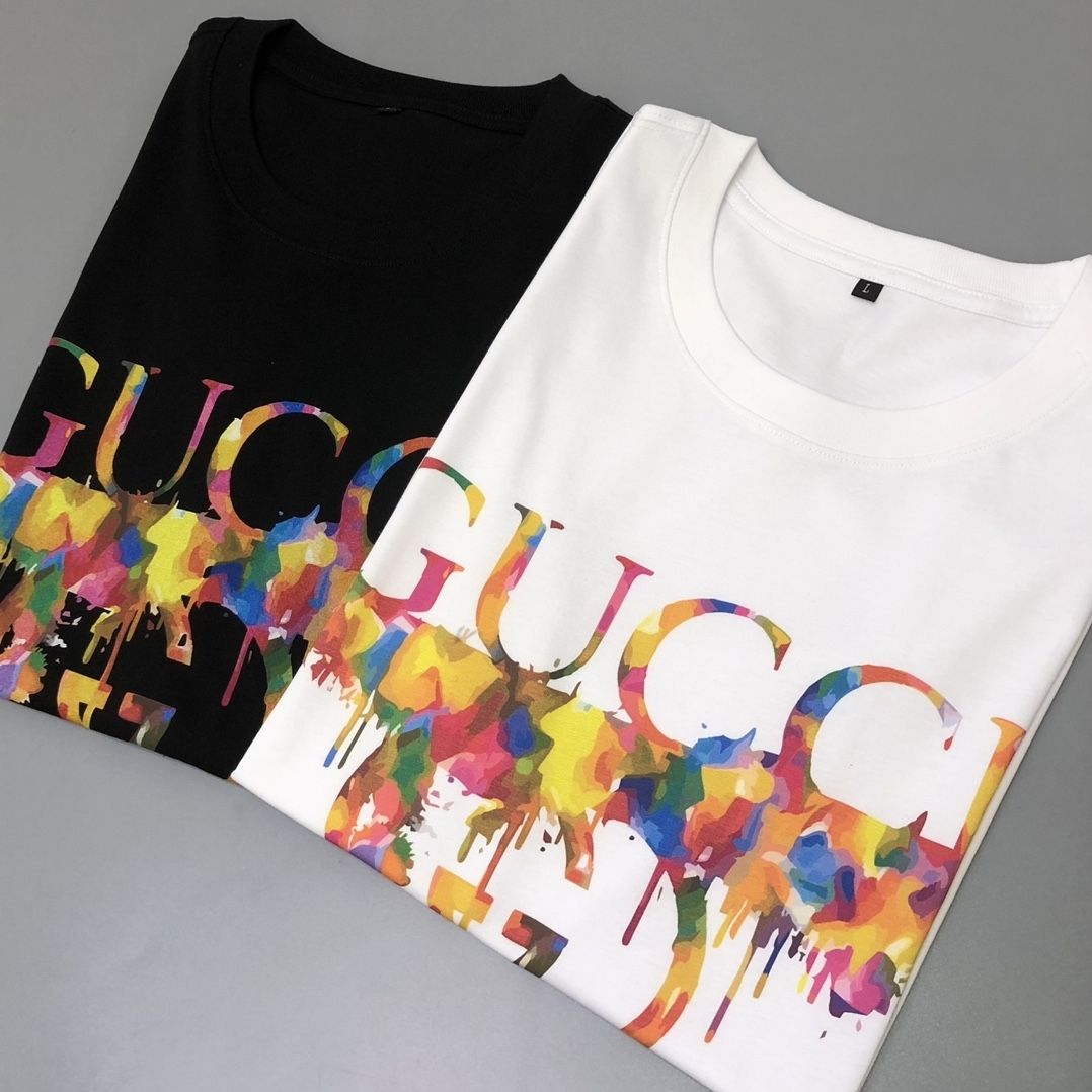 【GUCCI旗艦店】（グッチ）クラシックでスタイリッシュな半袖スウェットシャツ01579