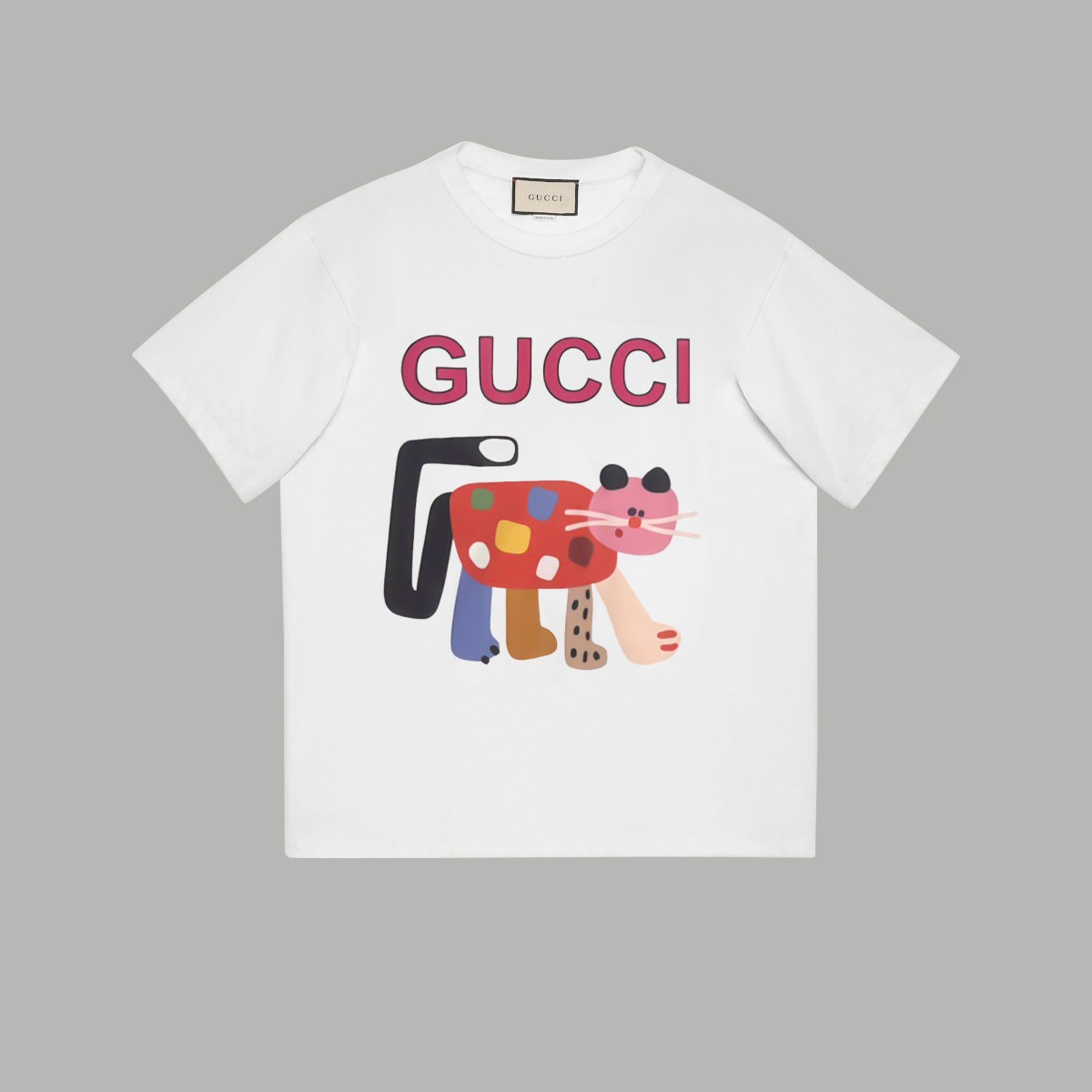 【GUCCI旗艦店】（グッチ）クラシックでスタイリッシュな半袖スウェットシャツ01770